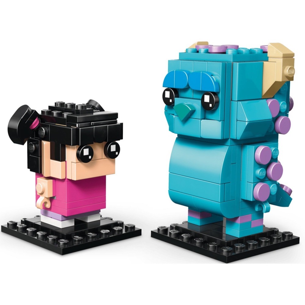 [樂享積木][可刷卡] LEGO 40861 毛怪、大眼仔和阿布玩偶 BrickHeadz系列-細節圖4