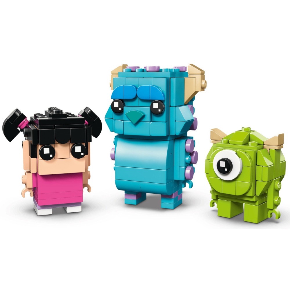 [樂享積木][可刷卡] LEGO 40861 毛怪、大眼仔和阿布玩偶 BrickHeadz系列-細節圖6