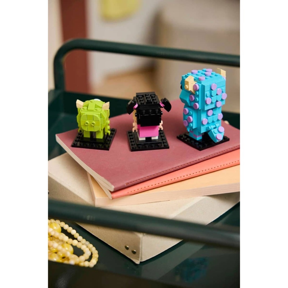 [樂享積木][可刷卡] LEGO 40861 毛怪、大眼仔和阿布玩偶 BrickHeadz系列-細節圖8