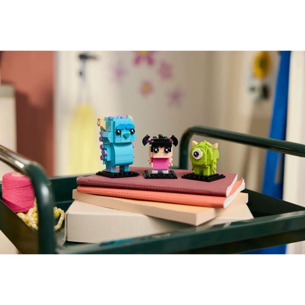 [樂享積木][可刷卡] LEGO 40861 毛怪、大眼仔和阿布玩偶 BrickHeadz系列-細節圖10