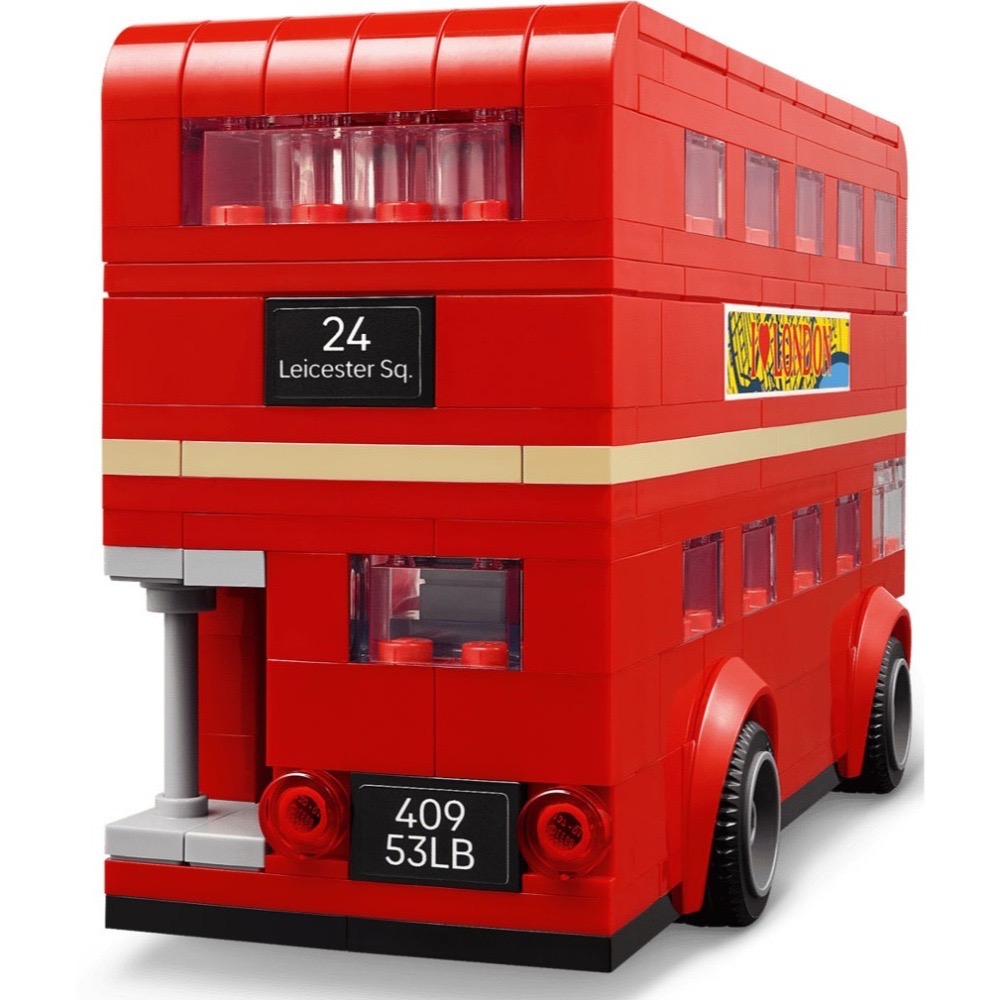 [樂享積木][可刷卡] LEGO 40953 倫敦巴士 Creator-細節圖5