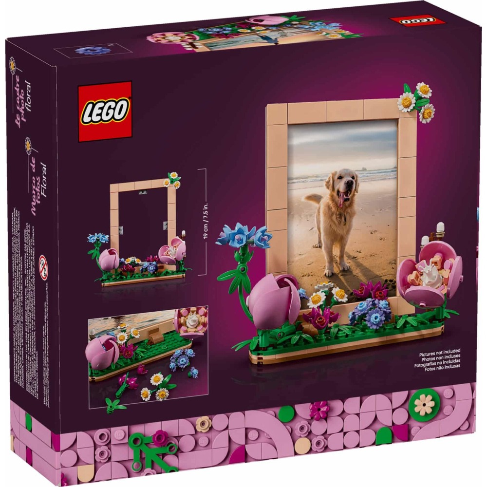 [樂享積木] LEGO 40916 花卉相框 ICONS系列-細節圖2