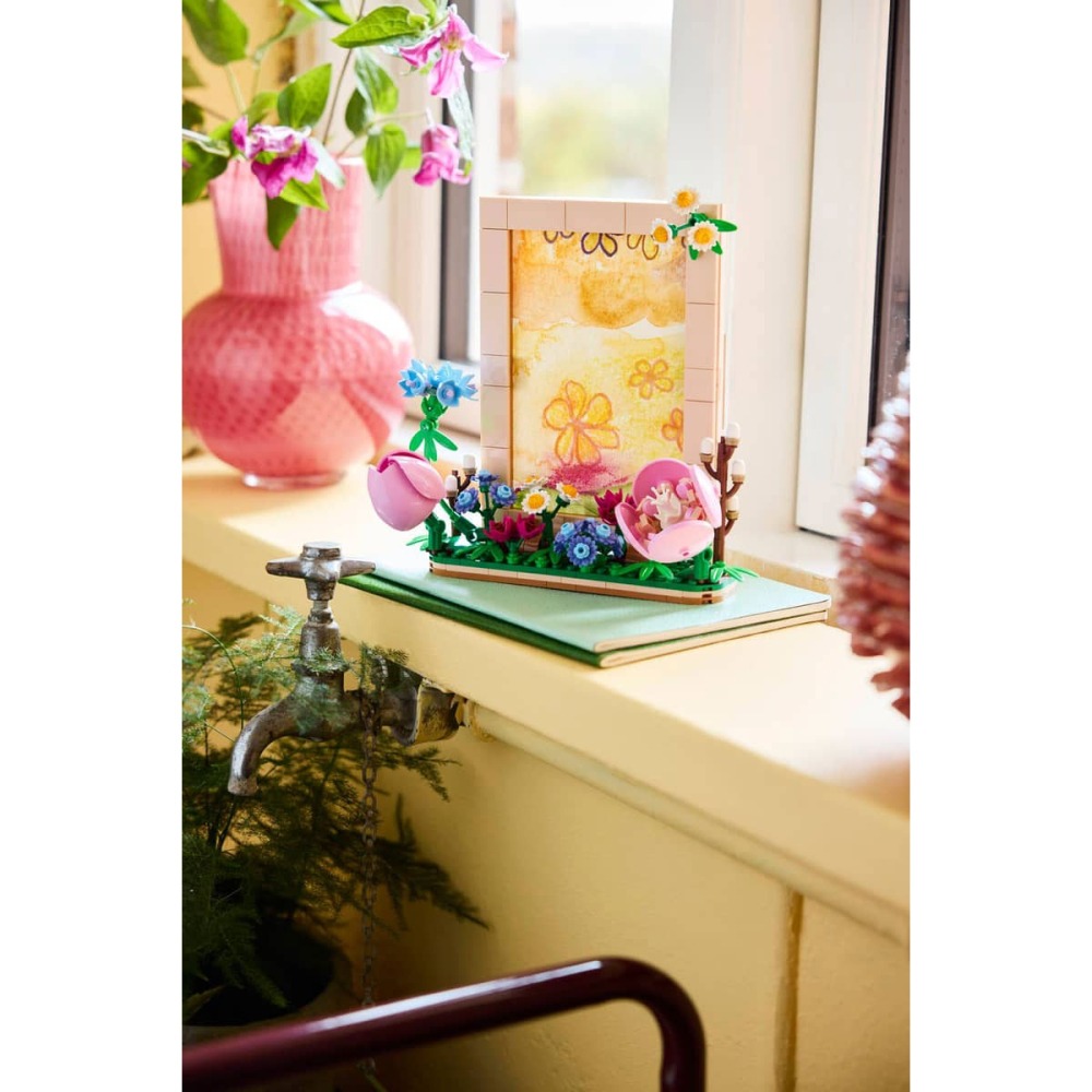 [樂享積木] LEGO 40916 花卉相框 ICONS系列-細節圖5