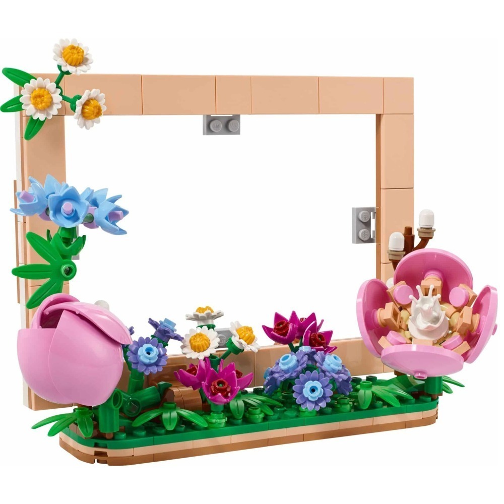 [樂享積木][可刷卡] LEGO 40916 花卉相框 ICONS系列-細節圖3