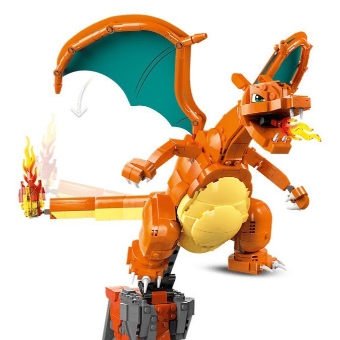 [樂享積木][可刷卡] LEGO 72153 御三家「妙蛙花、噴火龍和水箭龜」寶可夢系列-細節圖7