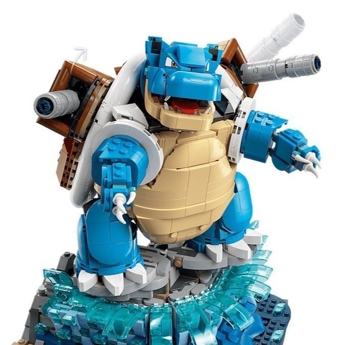 [樂享積木][可刷卡] LEGO 72153 御三家「妙蛙花、噴火龍和水箭龜」寶可夢系列-細節圖9