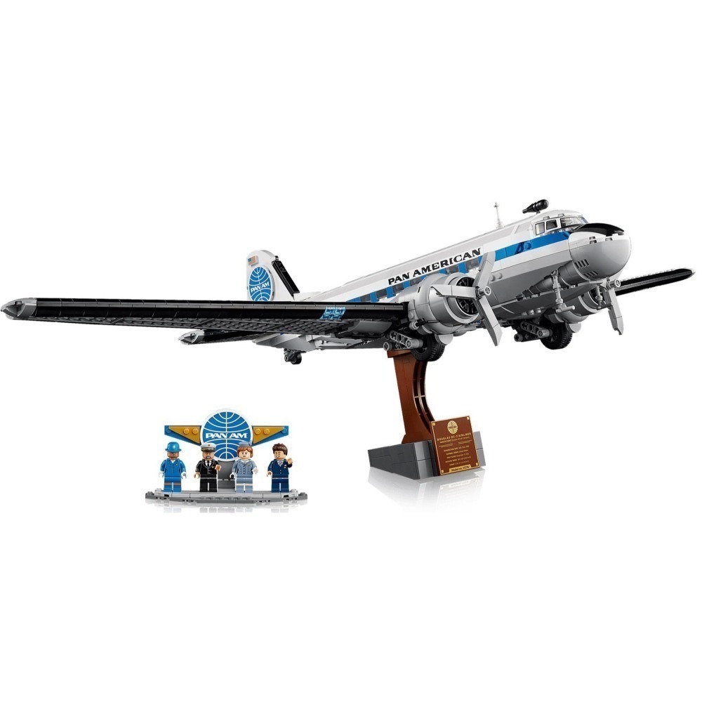 [樂享積木][可刷卡] LEGO 11378 Douglas DC-3 PAN AM 客機 ICONS系列-細節圖7