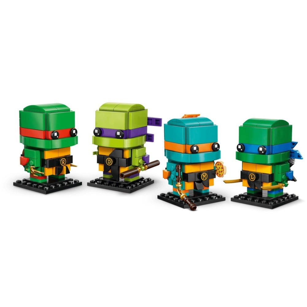 [樂享積木][可刷卡] LEGO 40878 忍者龜玩偶 BrickHeadz系列-細節圖3