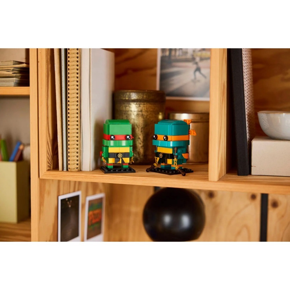 [樂享積木][可刷卡] LEGO 40878 忍者龜玩偶 BrickHeadz系列-細節圖4
