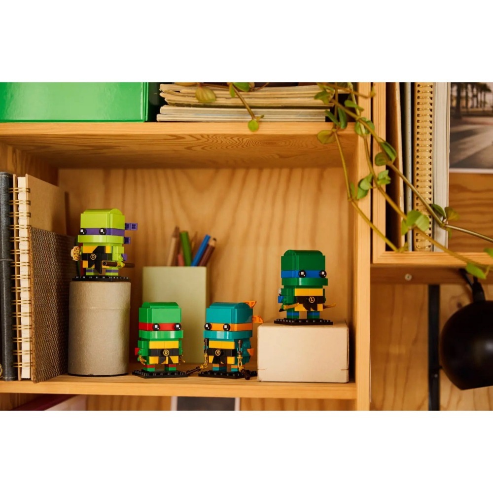 [樂享積木][可刷卡] LEGO 40878 忍者龜玩偶 BrickHeadz系列-細節圖6