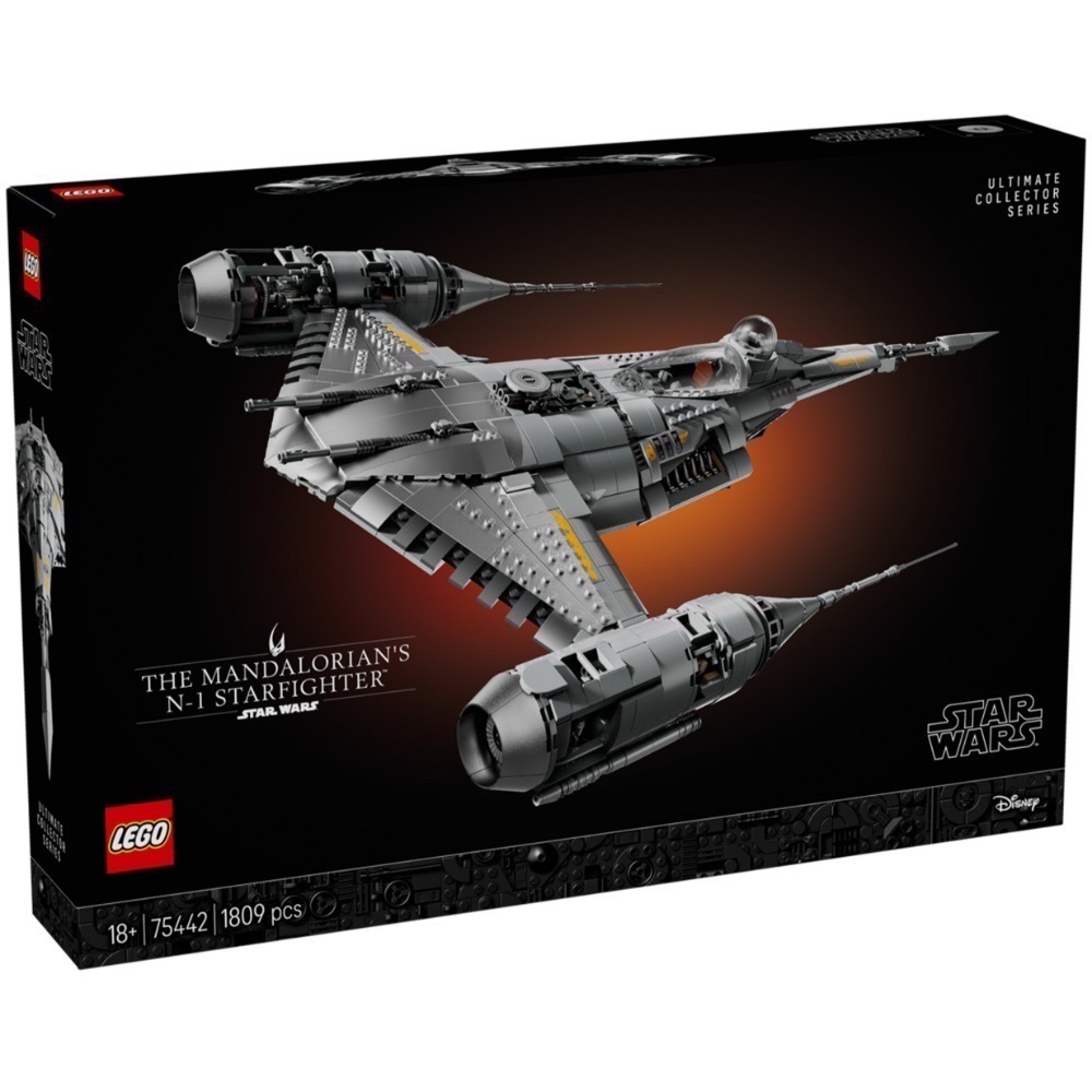 [樂享積木][可刷卡] LEGO 75442 曼達洛人的 N-1 星際戰機™ / 40917 黑劍 星際大戰系列-規格圖9