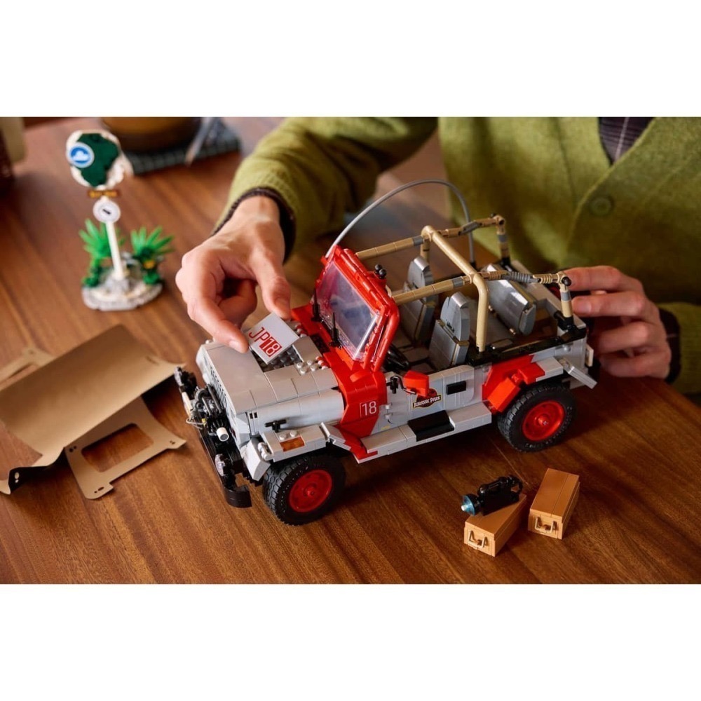 [樂享積木][可刷卡] LEGO 77984《侏羅紀公園 》Jeep® Wrangler 侏羅紀系列-細節圖10