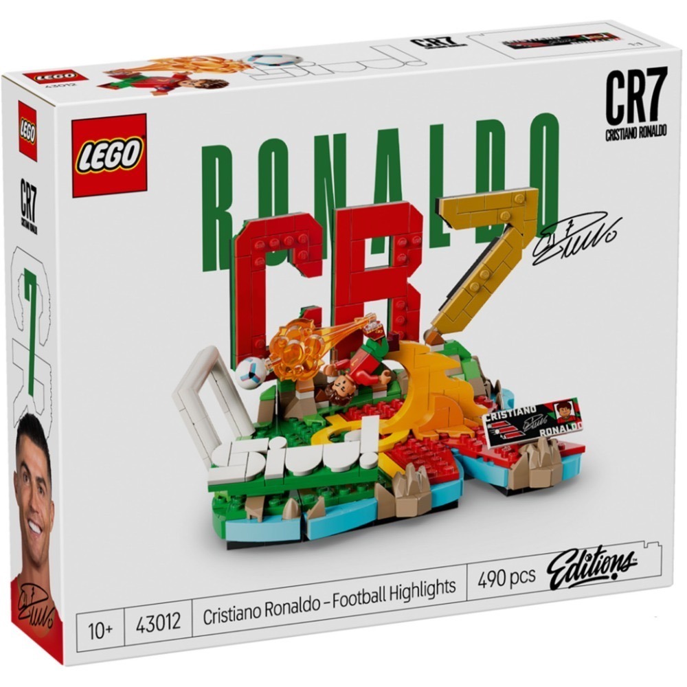 [樂享積木][可刷卡] LEGO 43011/43012/43013/43027 梅西 西羅 姆巴佩 維尼修斯-規格圖9