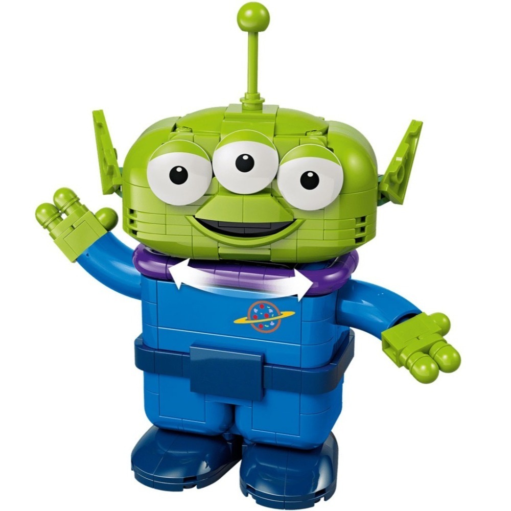 [樂享積木][可刷卡] LEGO 43307 三眼怪和披薩星球火箭 迪士尼系列-細節圖6