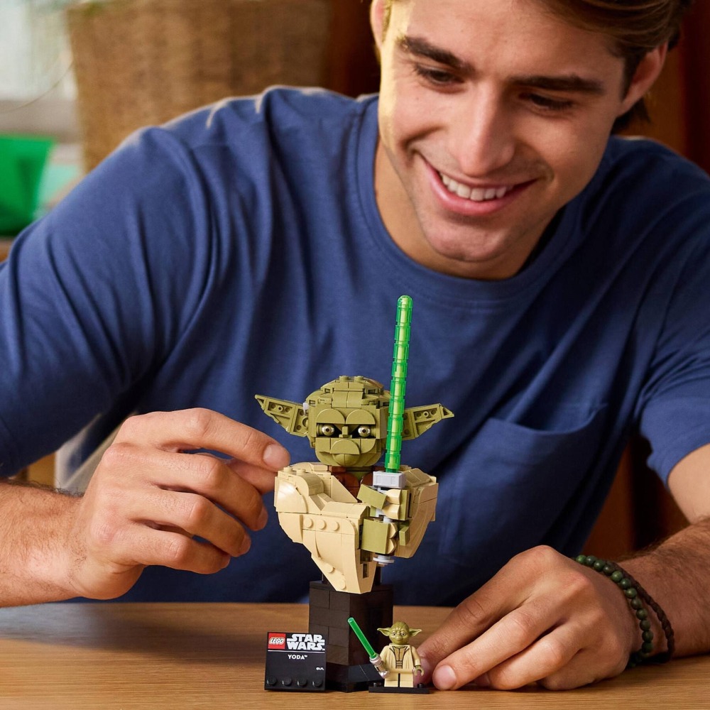 [樂享積木][可刷卡] LEGO 75438 尤達™  胸像 星際大戰系列-細節圖7