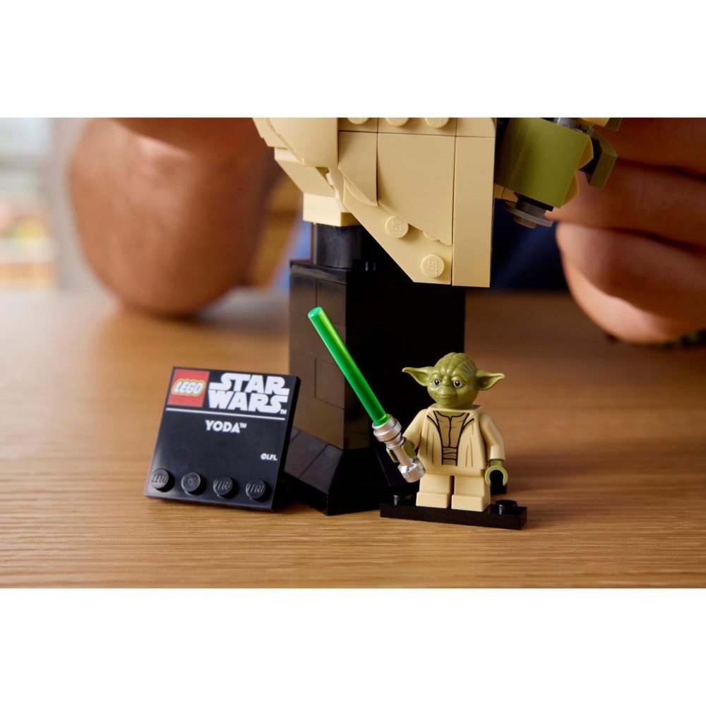 [樂享積木][可刷卡] LEGO 75438 尤達™  胸像 星際大戰系列-細節圖10