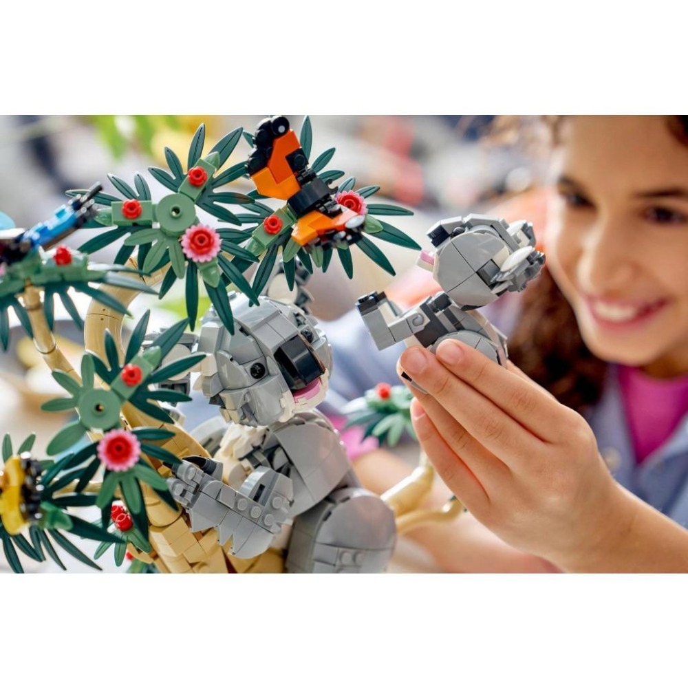 [樂享積木][可刷卡] LEGO 31388 野生動物：無尾熊家族 創意百變三合一系列-細節圖7
