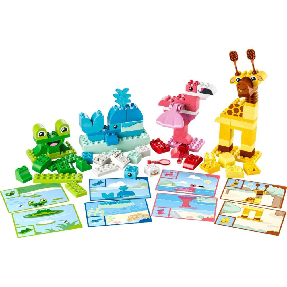 [樂享積木][可刷卡] LEGO 10472 動物拼砌遊戲 得寶系列-細節圖3