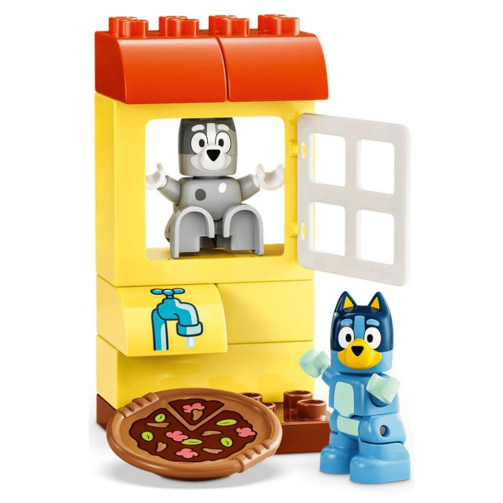 [樂享積木][可刷卡] LEGO 10469 曼曼、布麗玩遊戲：披薩女孩 得寶系列-細節圖5