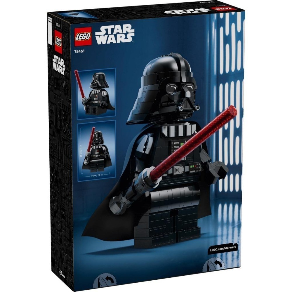 [樂享積木][可刷卡] LEGO 75461 放大版達斯維達人偶 星際大戰系列-細節圖2