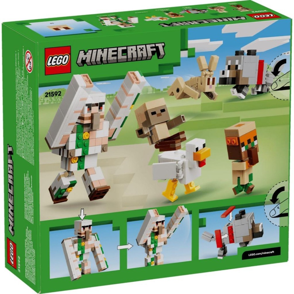 [樂享積木][可刷卡] LEGO 21592 雞騎士的沙漠大進擊 Minecraft系列-細節圖2