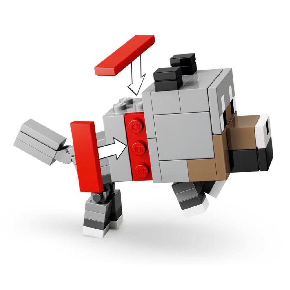 [樂享積木][可刷卡] LEGO 21592 雞騎士的沙漠大進擊 Minecraft系列-細節圖7