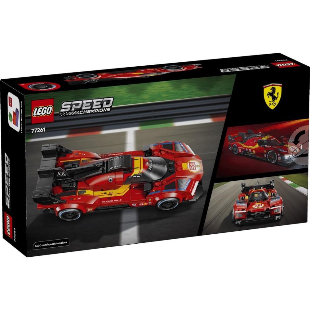 [樂享積木][可刷卡] LEGO 77261 Ferrari 499P 極速賽車系列-細節圖2