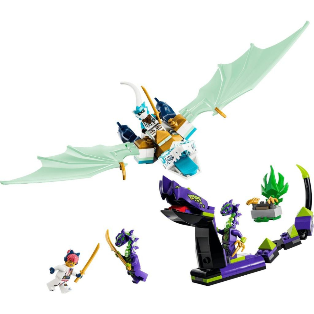 [樂享積木][可刷卡] LEGO 71865 冰忍的冰龍之戰 旋風忍者系列-細節圖4