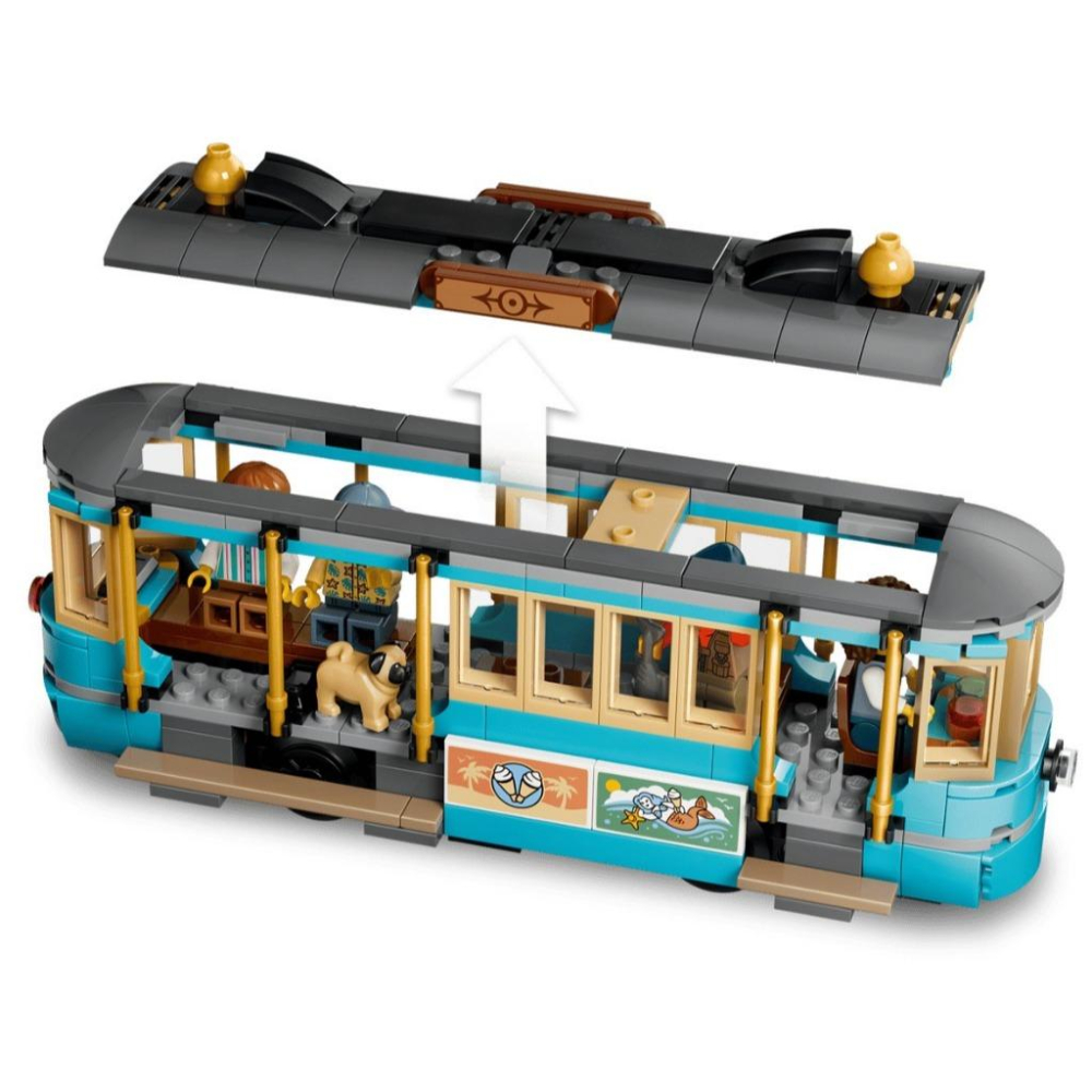[樂享積木][可刷卡] LEGO 60506 經典海灘路面電車 城市系列-細節圖6