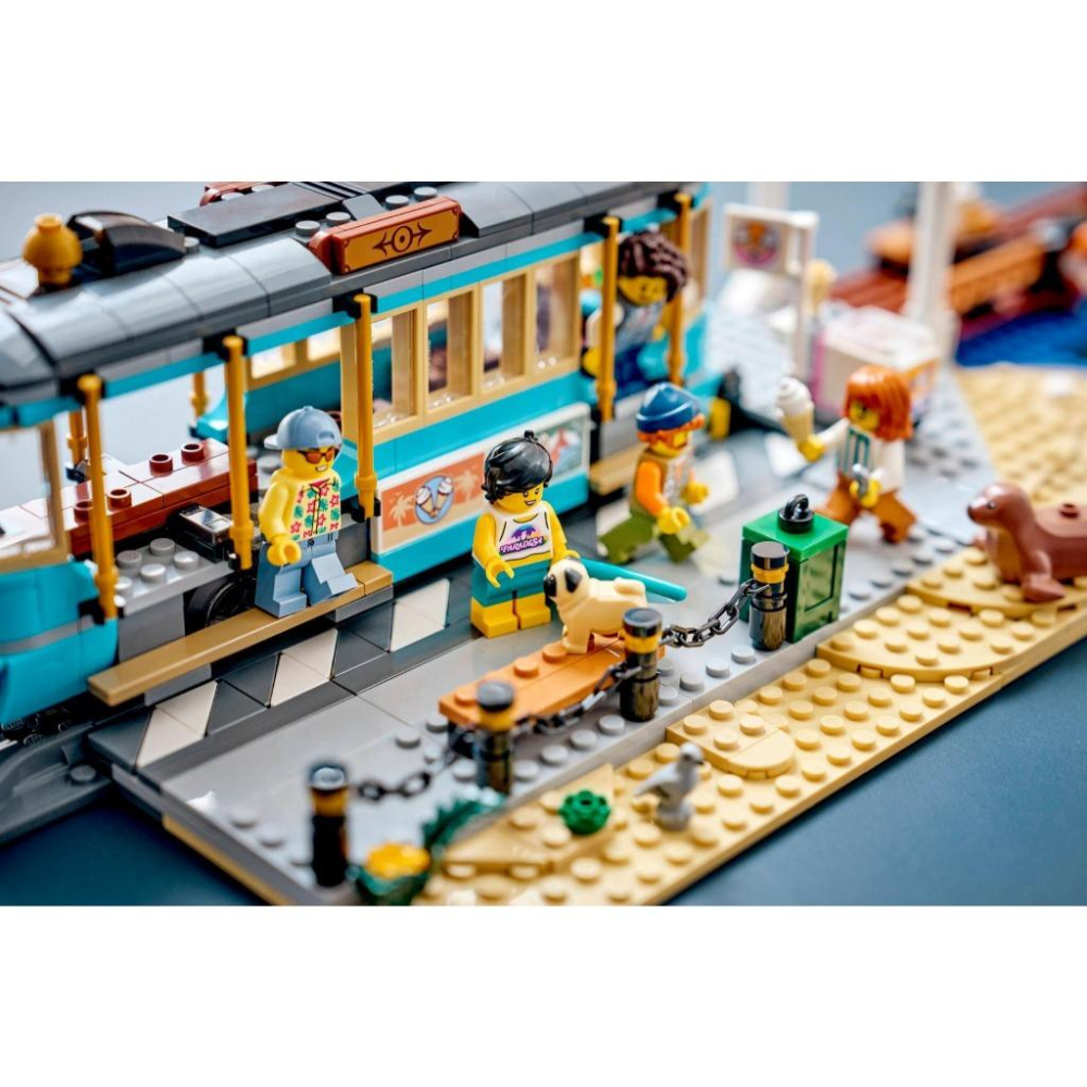 [樂享積木][可刷卡] LEGO 60506 經典海灘路面電車 城市系列-細節圖9