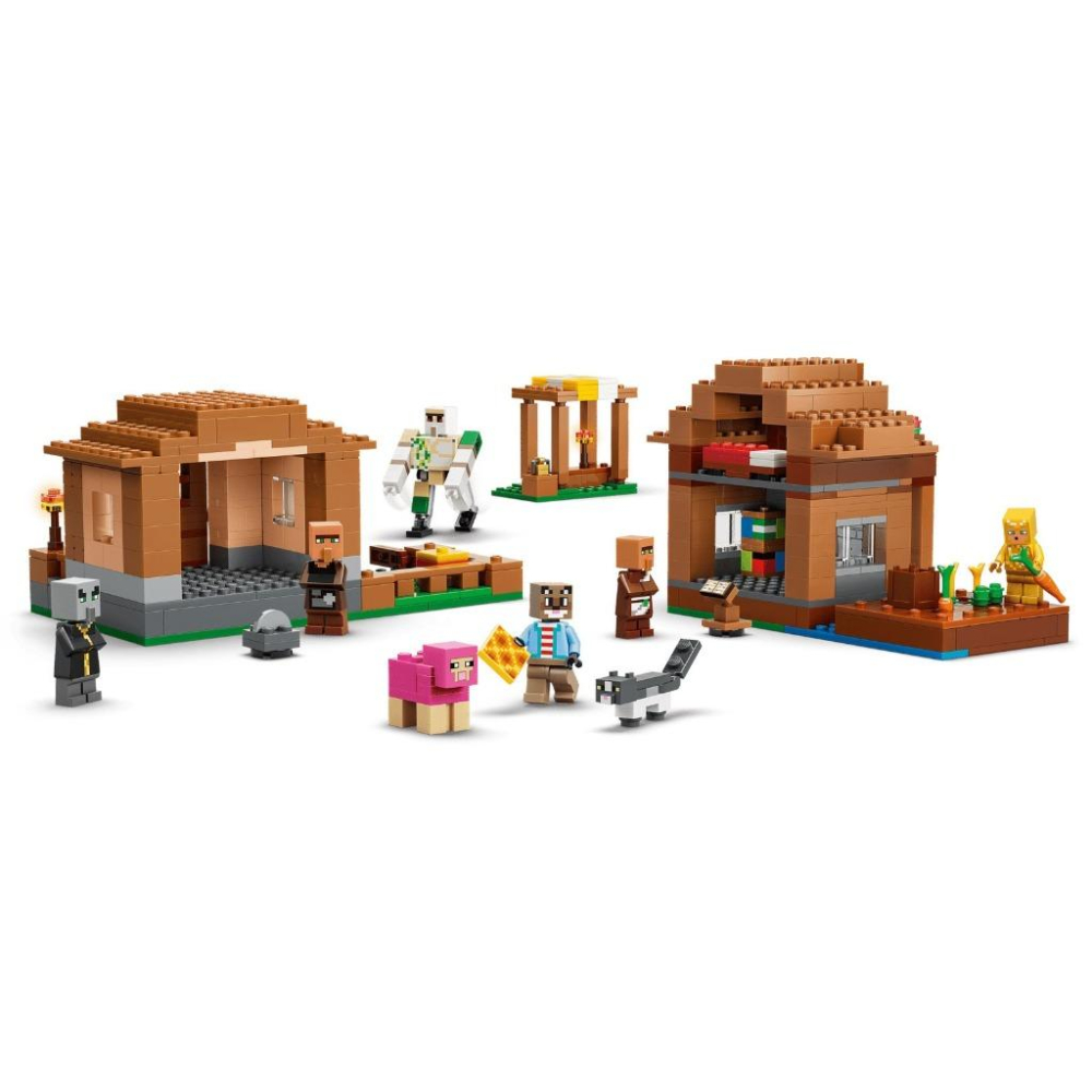 [樂享積木][可刷卡] LEGO 21596 喚魔者進攻村莊 Minecraft系列-細節圖4