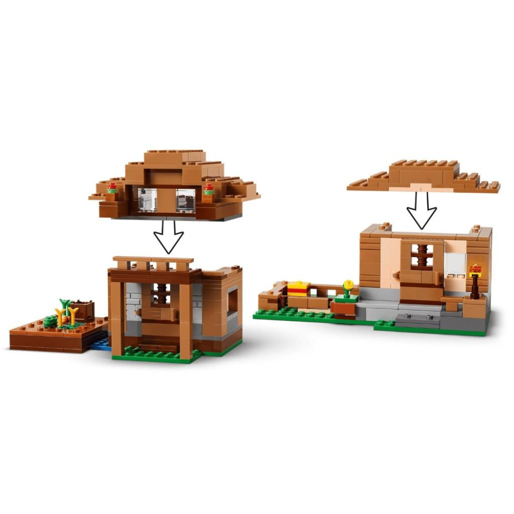 [樂享積木][可刷卡] LEGO 21596 喚魔者進攻村莊 Minecraft系列-細節圖5