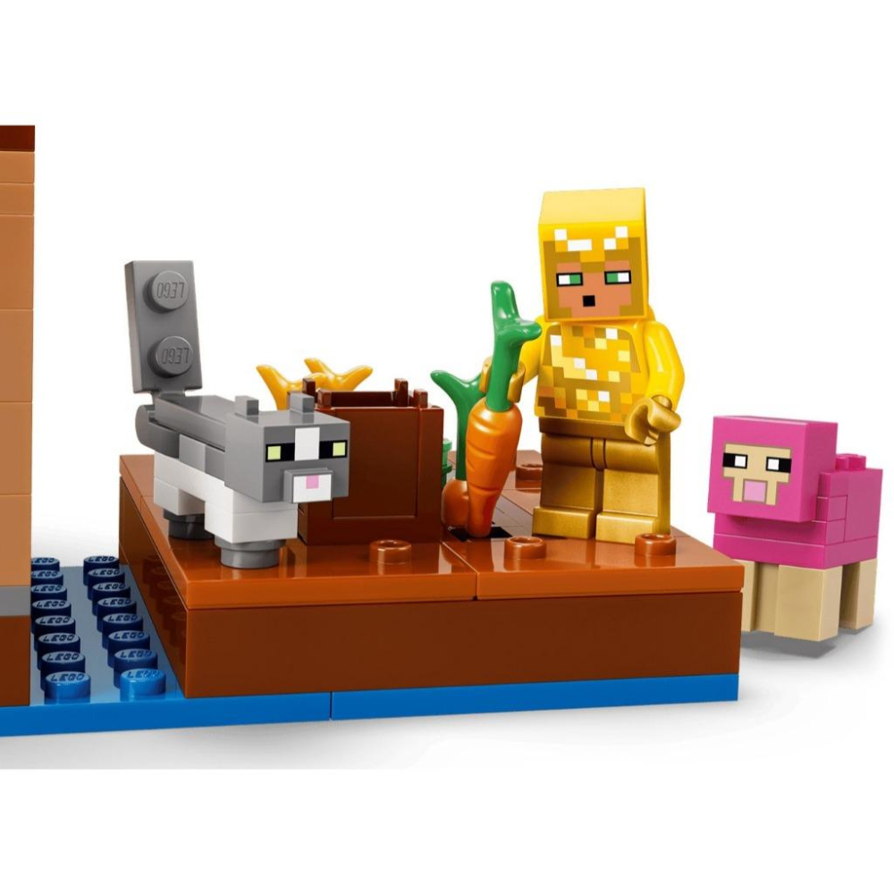 [樂享積木][可刷卡] LEGO 21596 喚魔者進攻村莊 Minecraft系列-細節圖6