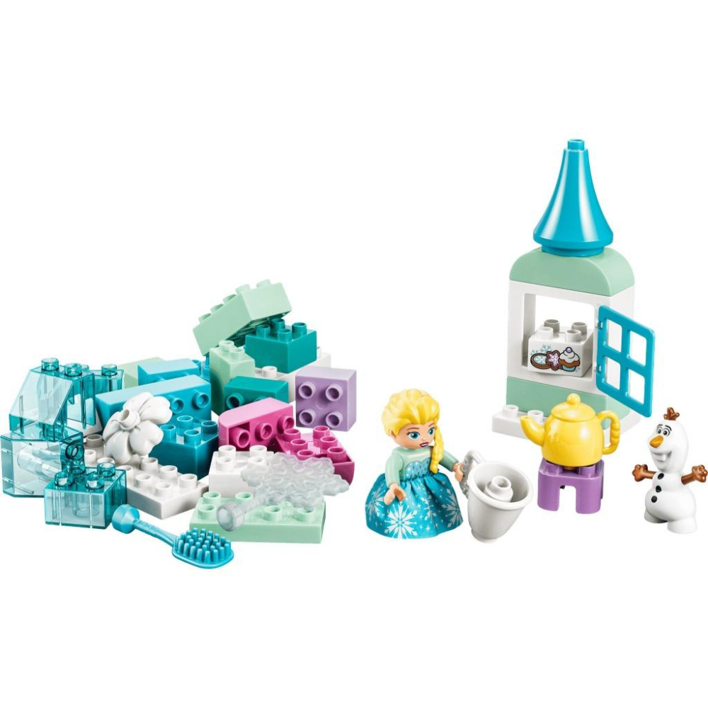 [樂享積木][可刷卡] LEGO 10462 艾莎和雪寶的冰雪奇緣創意百寶盒 得寶系列-細節圖3
