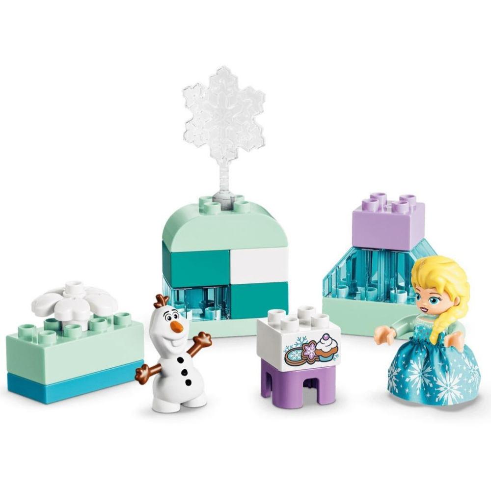 [樂享積木][可刷卡] LEGO 10462 艾莎和雪寶的冰雪奇緣創意百寶盒 得寶系列-細節圖7