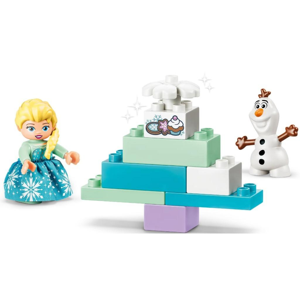 [樂享積木][可刷卡] LEGO 10462 艾莎和雪寶的冰雪奇緣創意百寶盒 得寶系列-細節圖8