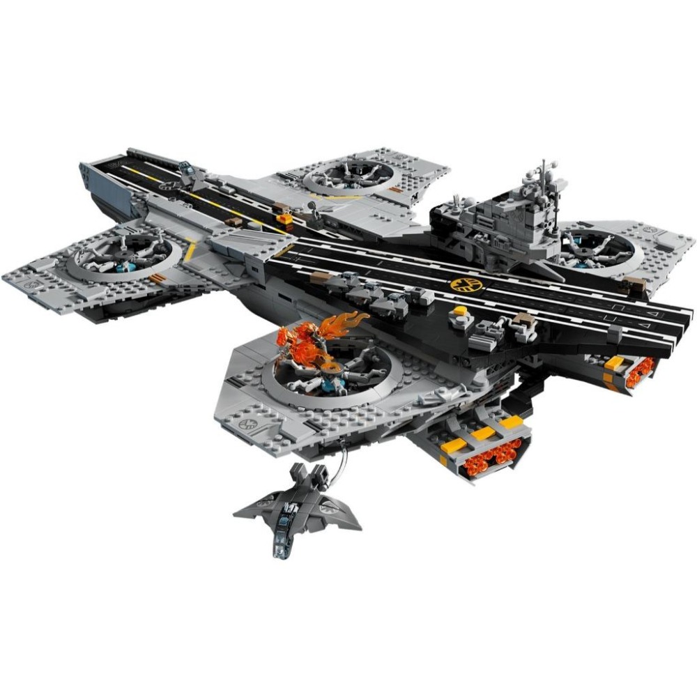 [樂享積木][可刷卡] LEGO 76354 神盾局飛空母艦 超級英雄系列-細節圖3