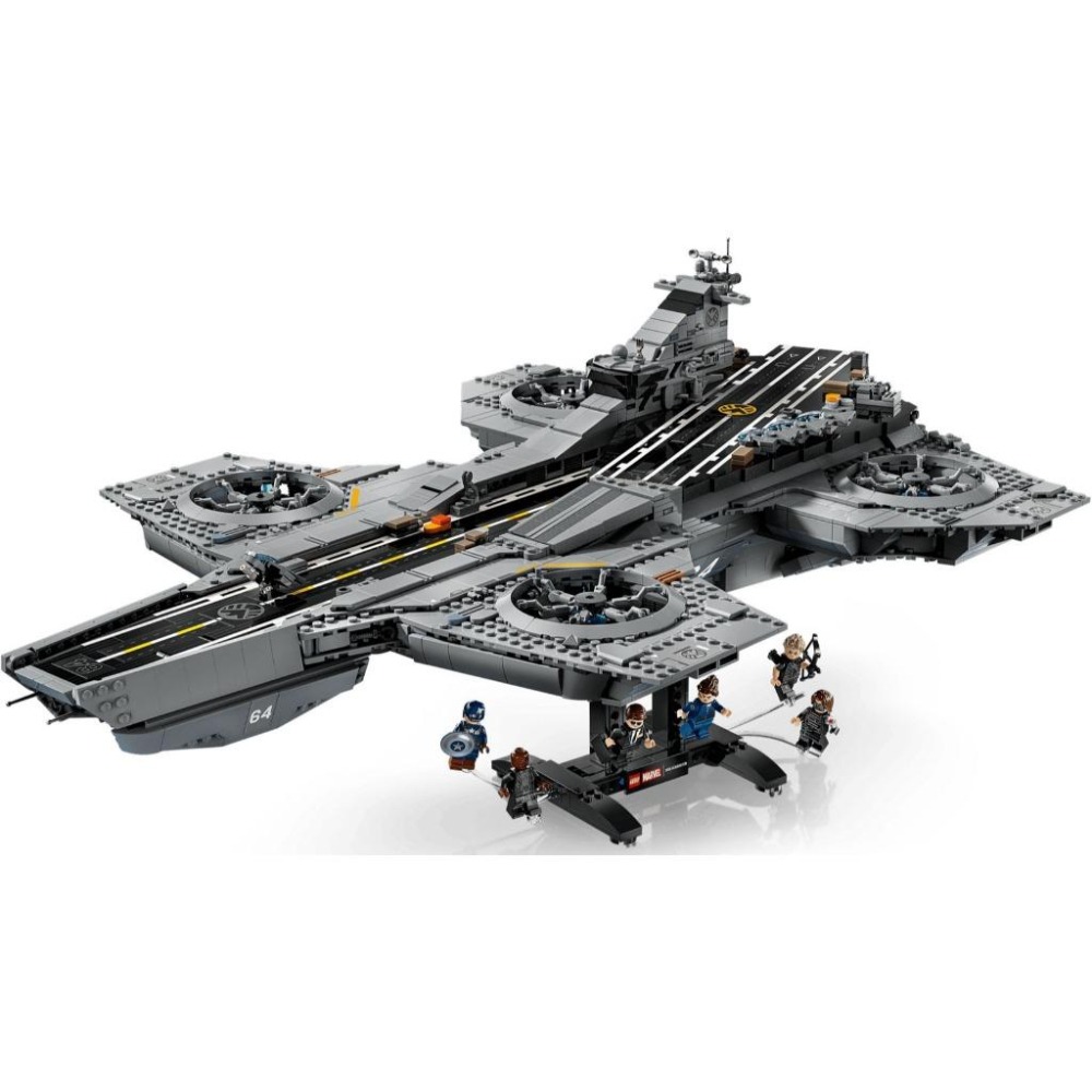 [樂享積木][可刷卡] LEGO 76354 神盾局飛空母艦 超級英雄系列-細節圖4