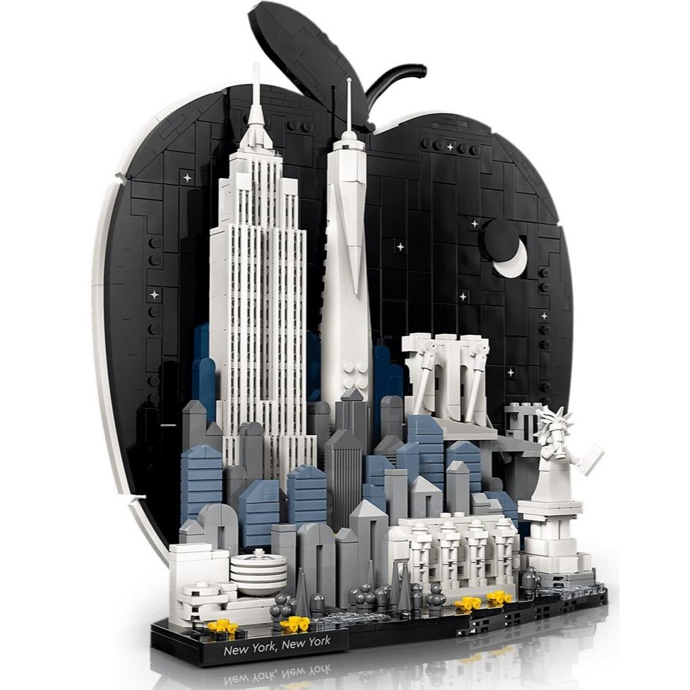 [樂享積木][可刷卡] LEGO 21066 紐約－大蘋果 建築系列-細節圖4