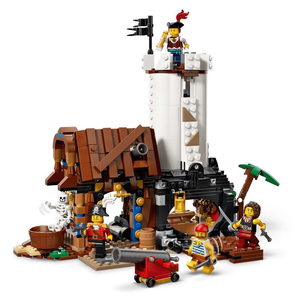 [樂享積木][可刷卡] LEGO 31387 經典海盜船 創意百變三合一系列-細節圖5