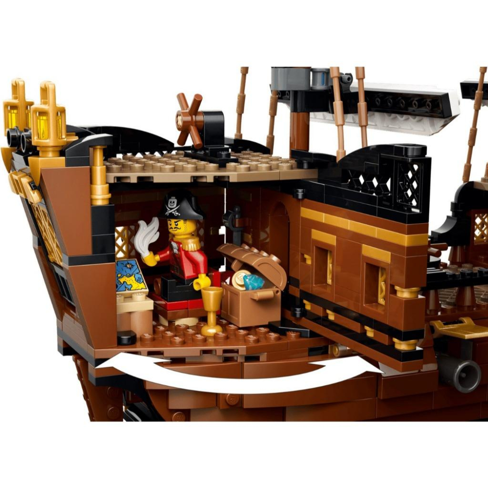 [樂享積木][可刷卡] LEGO 31387 經典海盜船 創意百變三合一系列-細節圖7