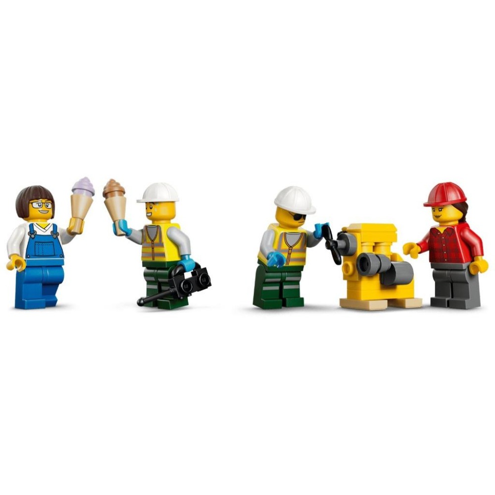 [樂享積木][可刷卡] LEGO 60509 港口貨物列車和起重機與卡車 城市系列-細節圖6