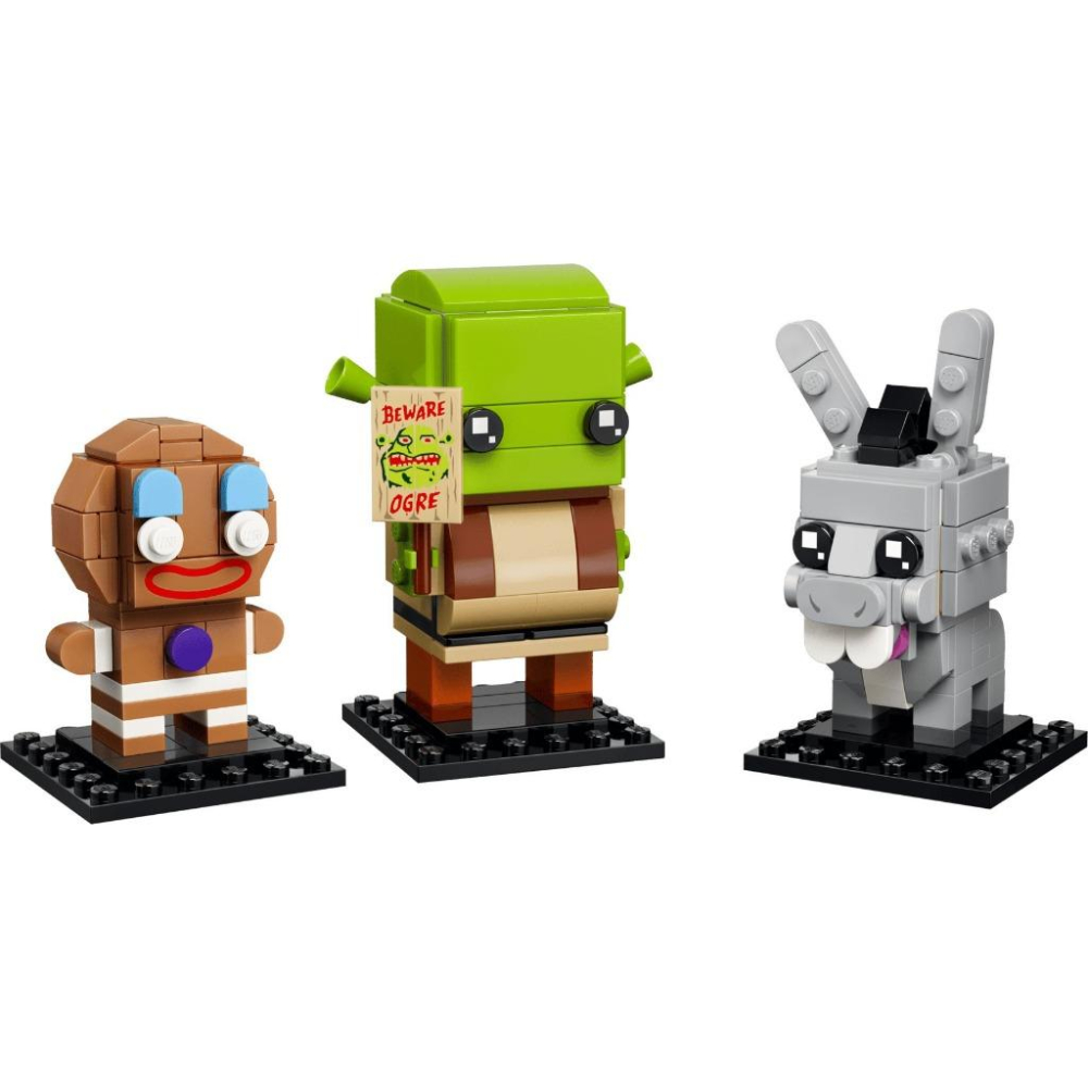 [樂享積木][可刷卡] LEGO 40923 史瑞克、驢子和小薑薑玩偶 LEL系列-細節圖3