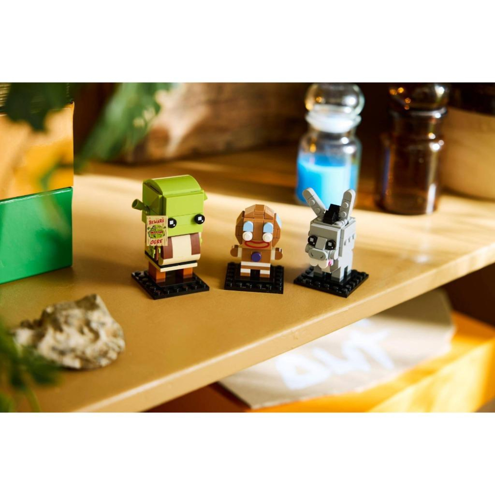 [樂享積木][可刷卡] LEGO 40923 史瑞克、驢子和小薑薑玩偶 LEL系列-細節圖8
