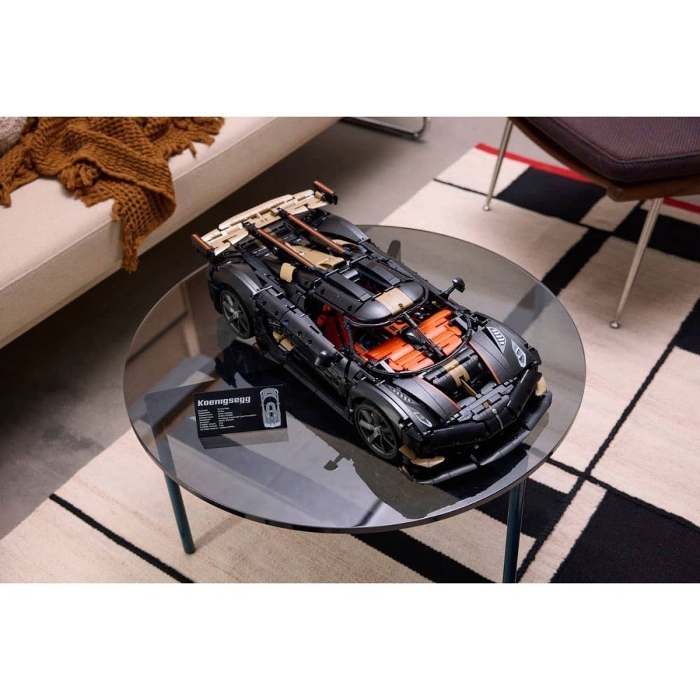 [樂享積木][可刷卡] LEGO 42232 Koenigsegg Sadair＇s Spear 巔峰超跑 科技系列-細節圖6