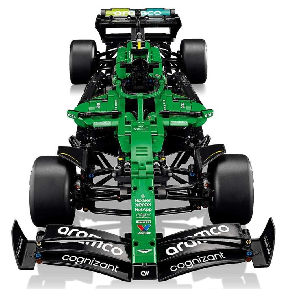 [樂享積木][可刷卡] LEGO 42240 奧斯頓 馬丁 Aramco AMR25 F1® 賽車 科技系列-細節圖4