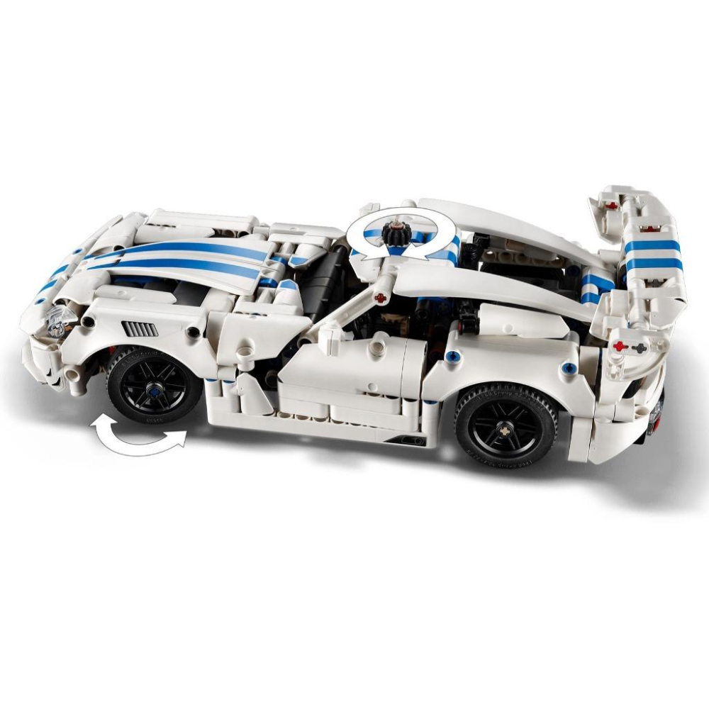 [樂享積木][可刷卡] LEGO 42234 Dodge Viper GTS-R 跑車 科技系列-細節圖7