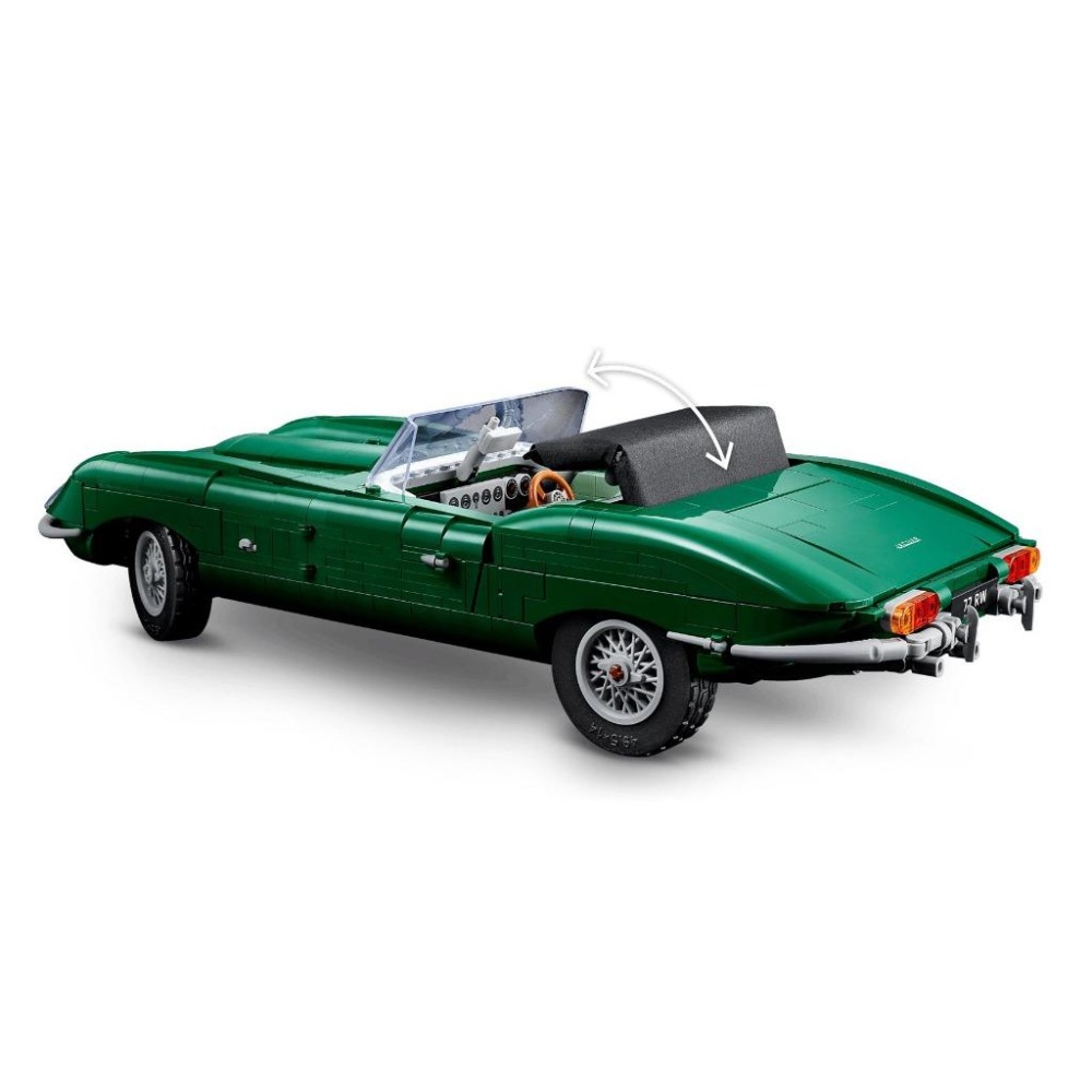 [樂享積木][可刷卡] LEGO 11381 Jaguar E-Type ICONS系列-細節圖4