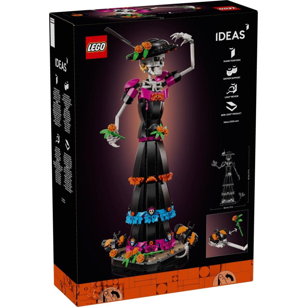 [樂享積木][可刷卡] LEGO 21372 La Catrina IDEAS系列-細節圖2