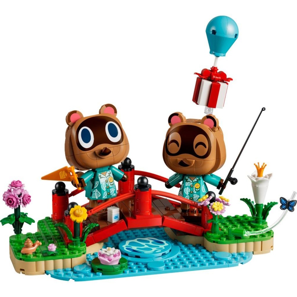 [樂享積木][可刷卡] LEGO 77059 豆狸&粒狸 悠閒散步 動物森友會系列-細節圖3